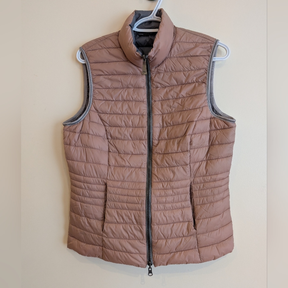 Women's Lightweight Quilted Vest - Brown